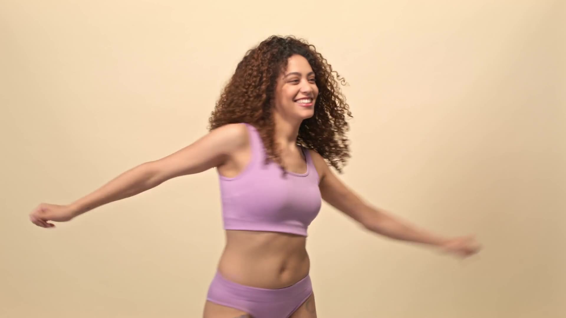 Lilac Lingerie Dance