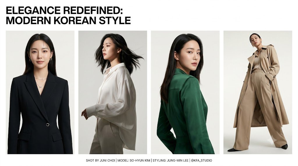 Korean Fashion Storyboard