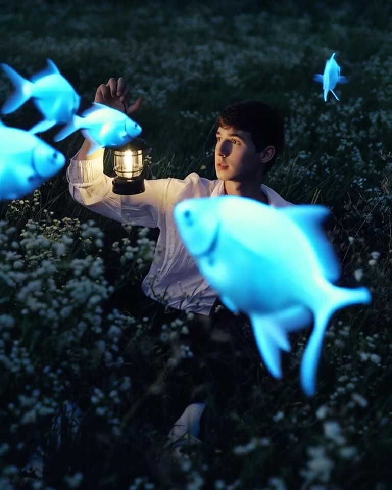 Glowing Fish