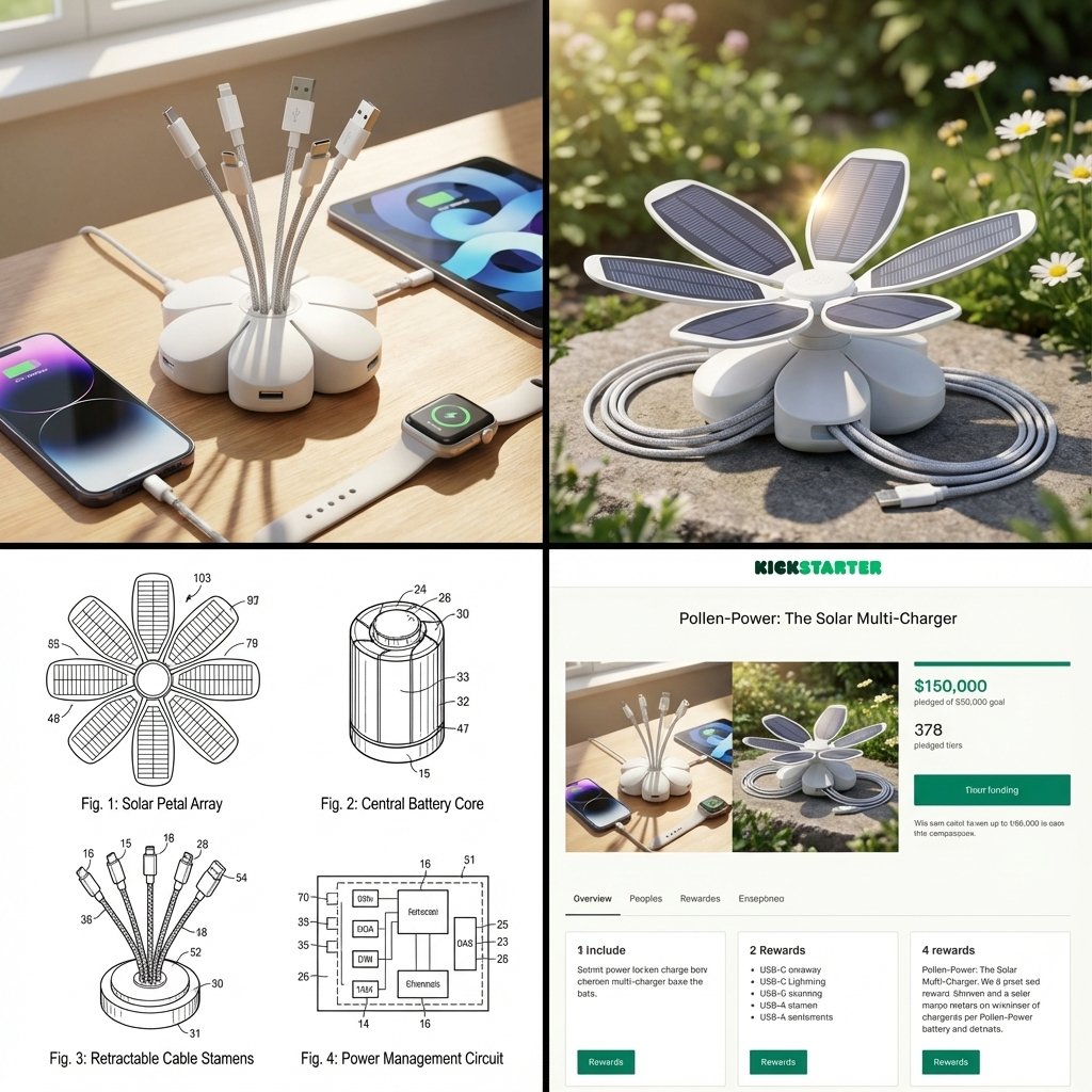 Generating a Kickstarter Campaign Page from an Image