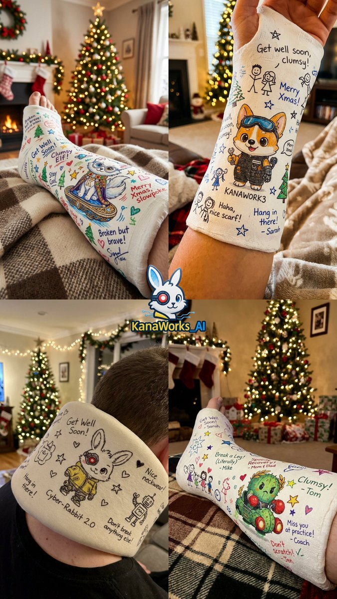 Christmas Cast Scene
