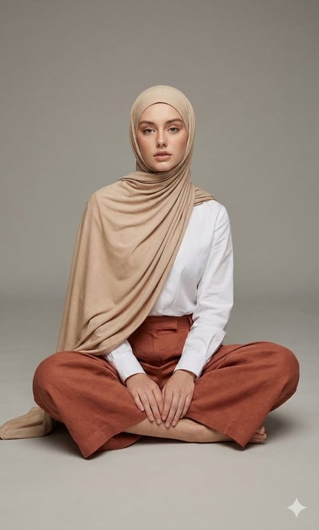 Editorial Modest Fashion Portrait