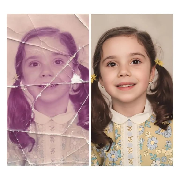 Hyper-Realistic Photo Restoration Prompt for Gemini AI