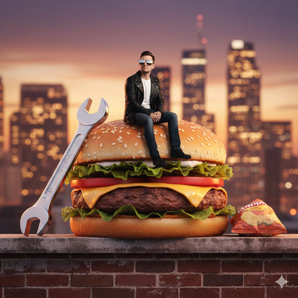 Colossal Cheeseburger Throne