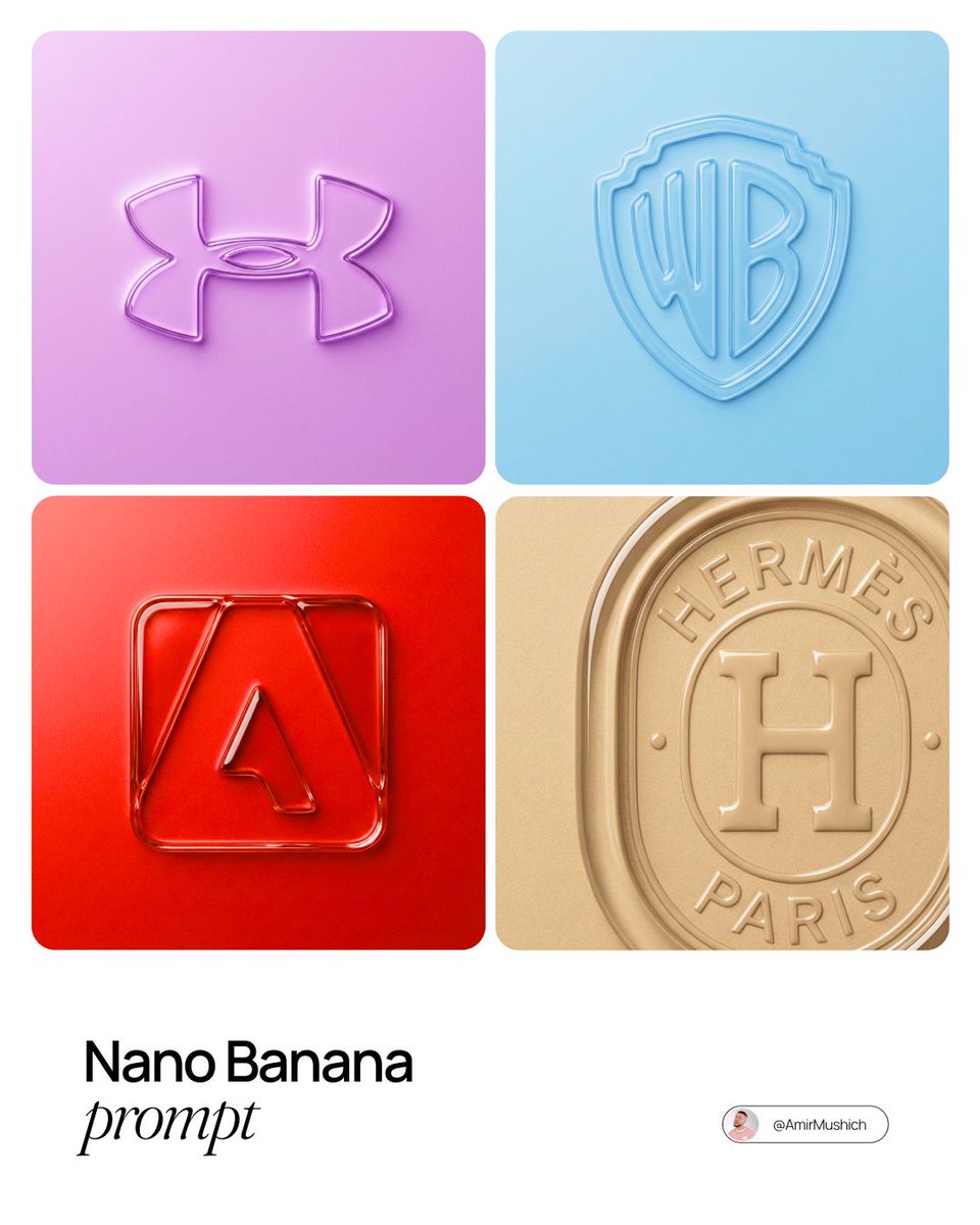 Glossy Minimalist Logo Icons