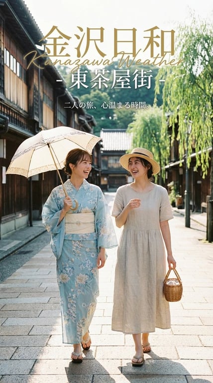 Magazine Cover Style Image Generation for Kanazawa Travel