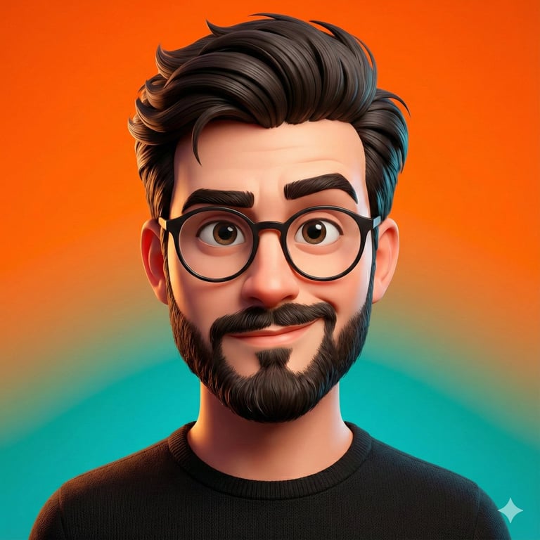 Highly Stylized 3D Caricature Portrait