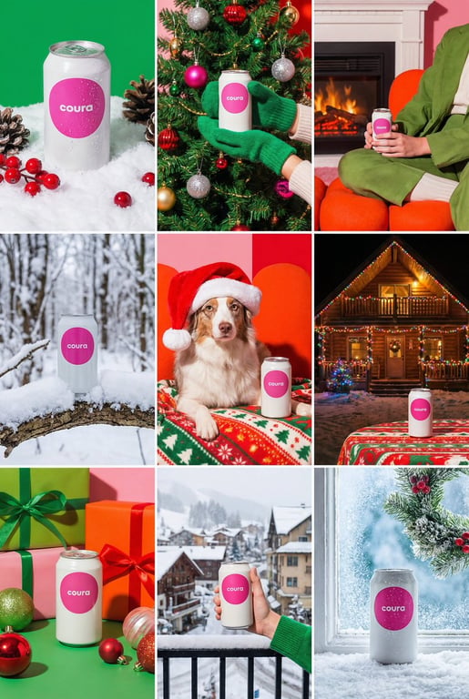 Christmas Themed Instagram Feed Generation